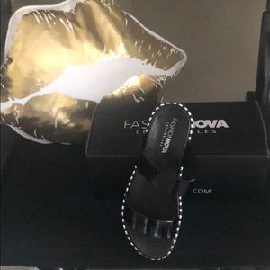 Brand New Fashion Nova What A Stud Sandals